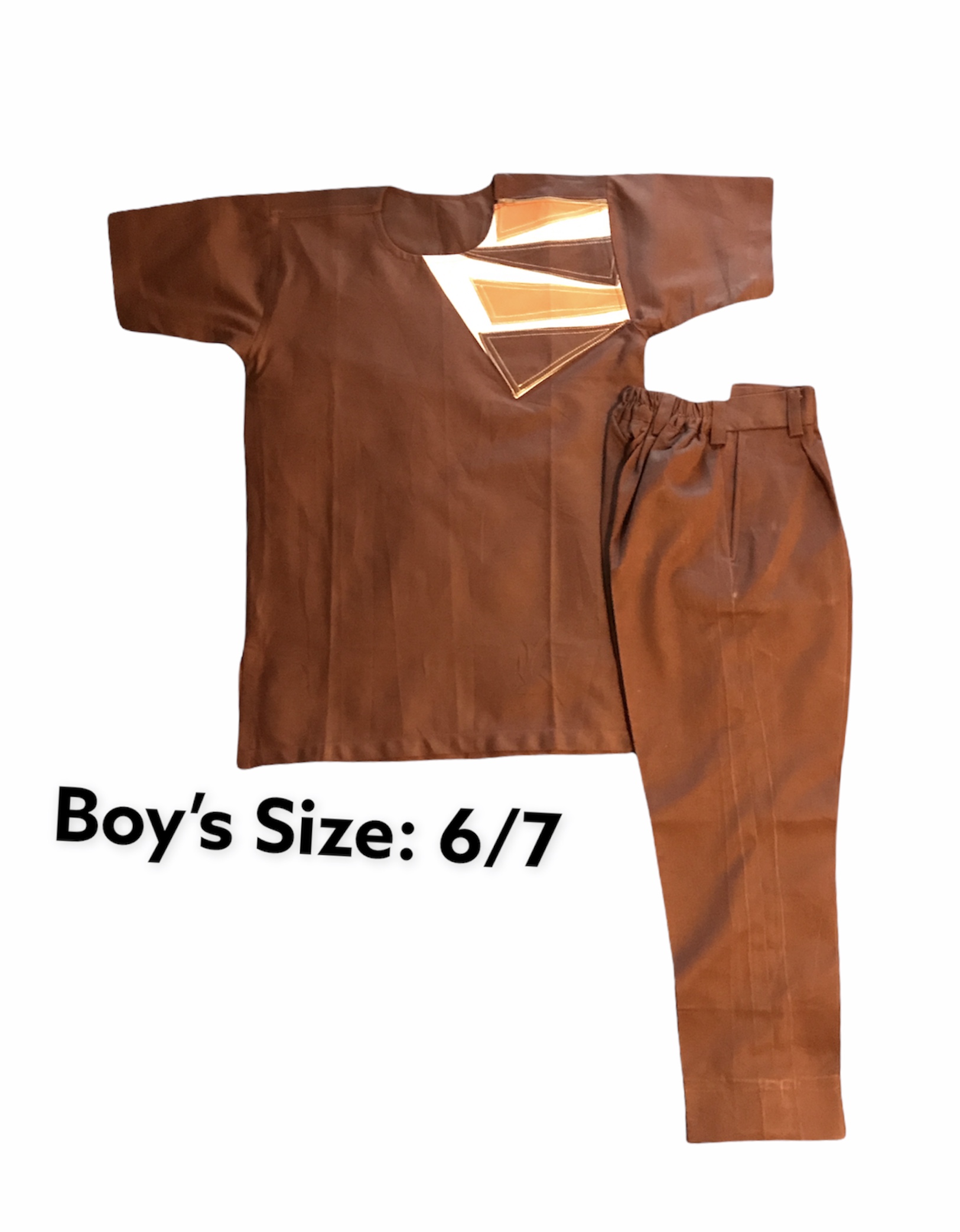 Brand New Boy's 6-7 Authentic African Pants Outfit